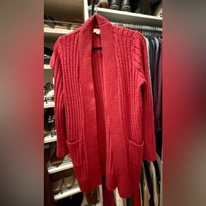Cozy Super soft Red LOFT Women's Sweater